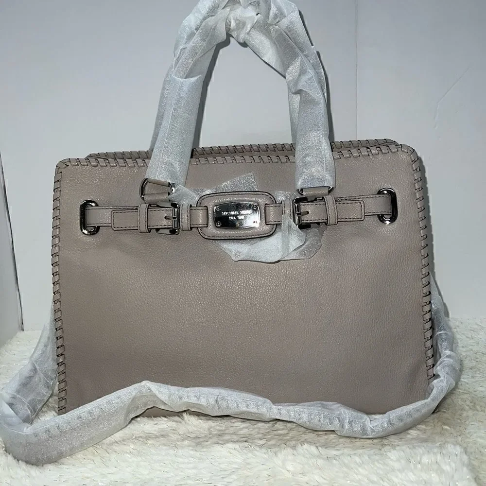 🔥🎁NWT! Michael Kors Whipped Hamilton EW Satchel Handbag Msrp:$498.00 - Picture 2 of 9